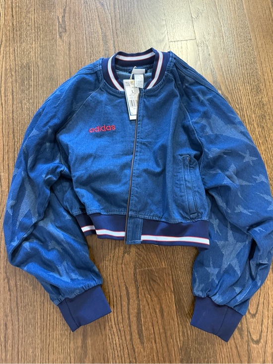 adidas Jackets & Blazers - adidas Cropped USA Bomber Jacket